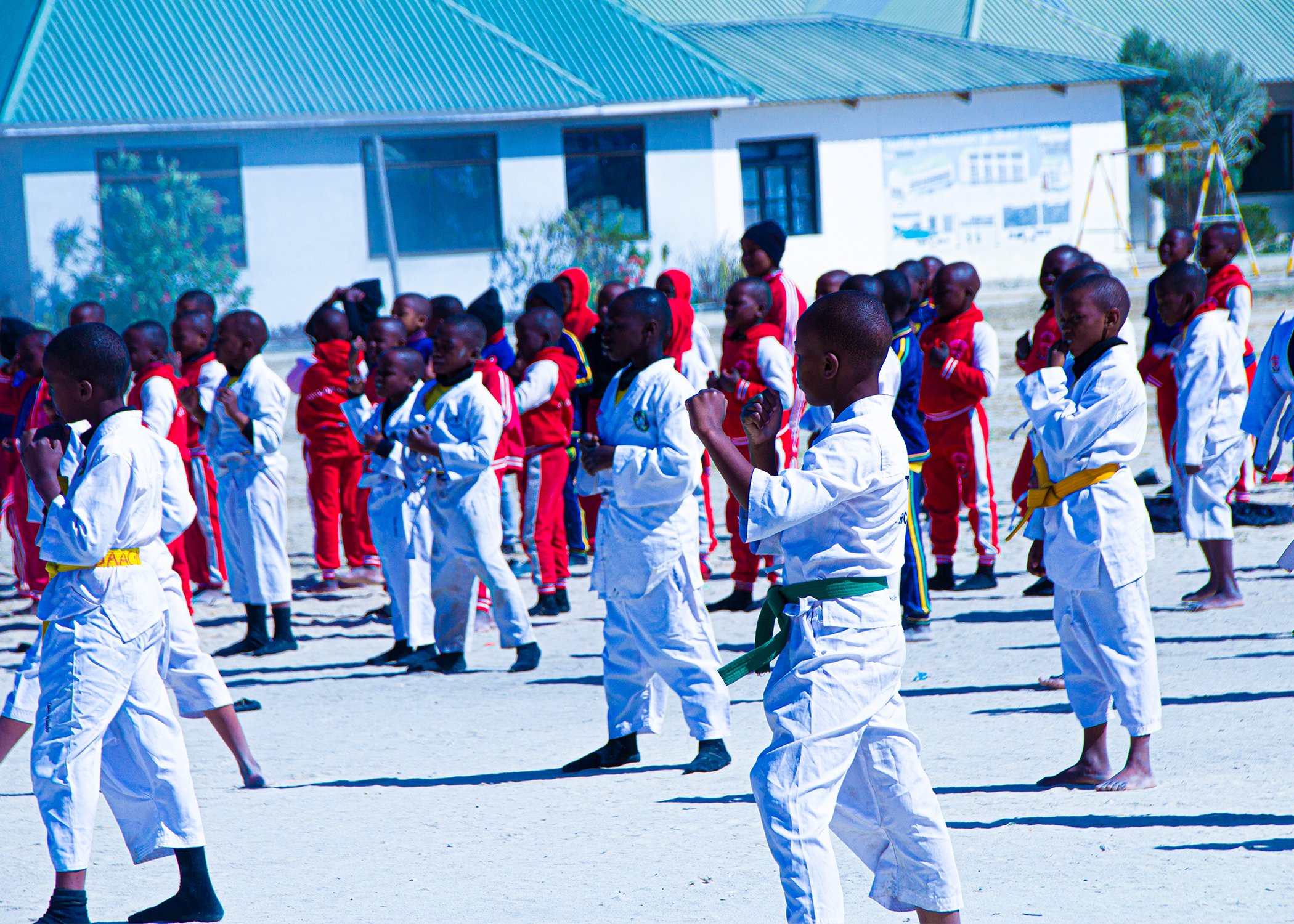 Primary Pupils at The Glory Pre and Primary School Embrace Karate for Fitness and Discipline